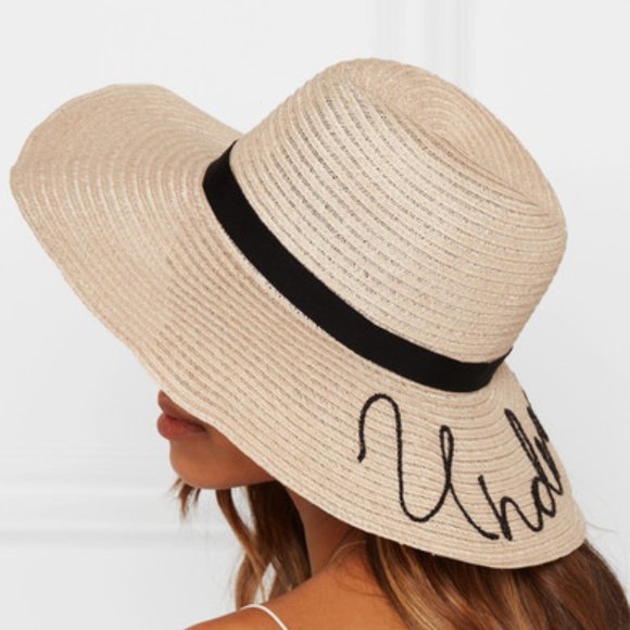 EUGENIA KIM Emanuelle Straw Hat UNDERCOVER